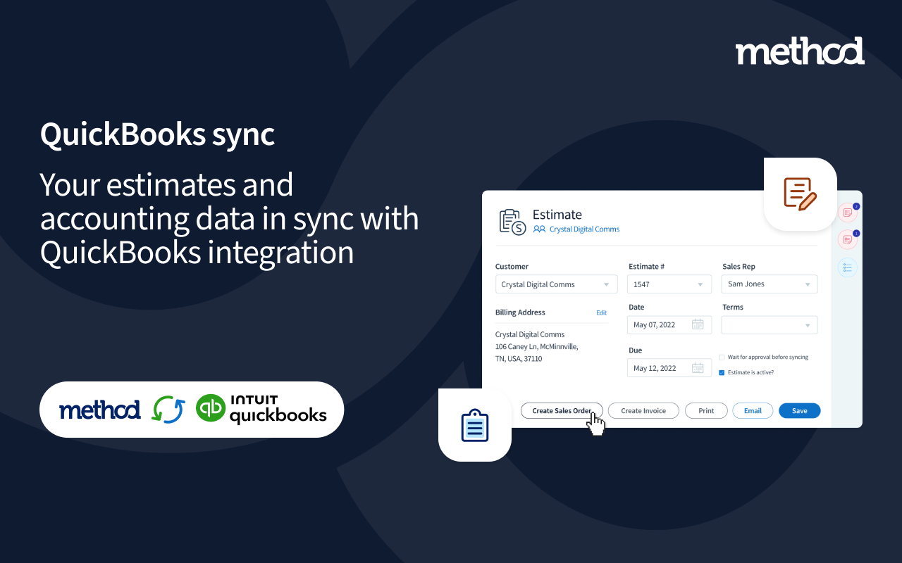 screenshot of Method CRM
